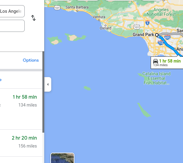 driving to mexico from los angeles