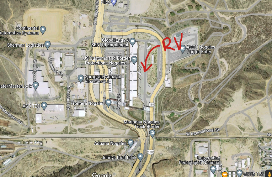 NogalesMariposa Border Crossing Cross Border Coverage
