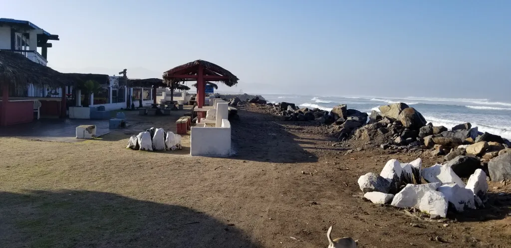 tent camping baja