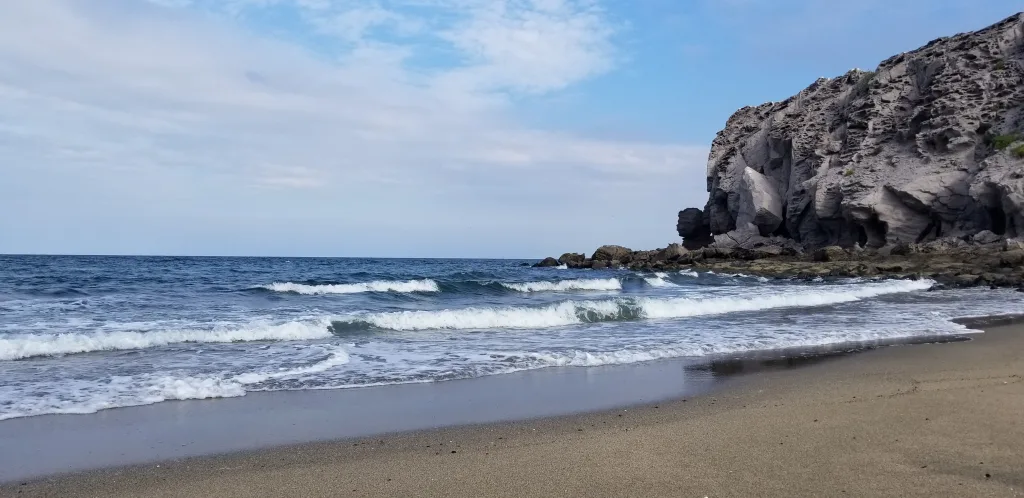 beach camping Ensenada